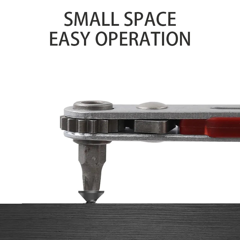 Mini Ratchet Wrench 1/4 Hex Torx Screwdriver