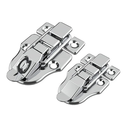 Box snap, nickel-plated iron lock snap, bag fastener, hook, wooden box and toolbox lock, fixed lock, hardware accessory