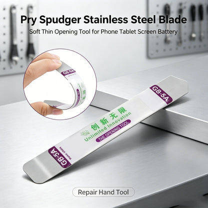 1/3/5/10/20pcs Stainless Steel Blade Soft Thin Pry Spudger Cell Phone Tablet Screen Battery Opening Tools