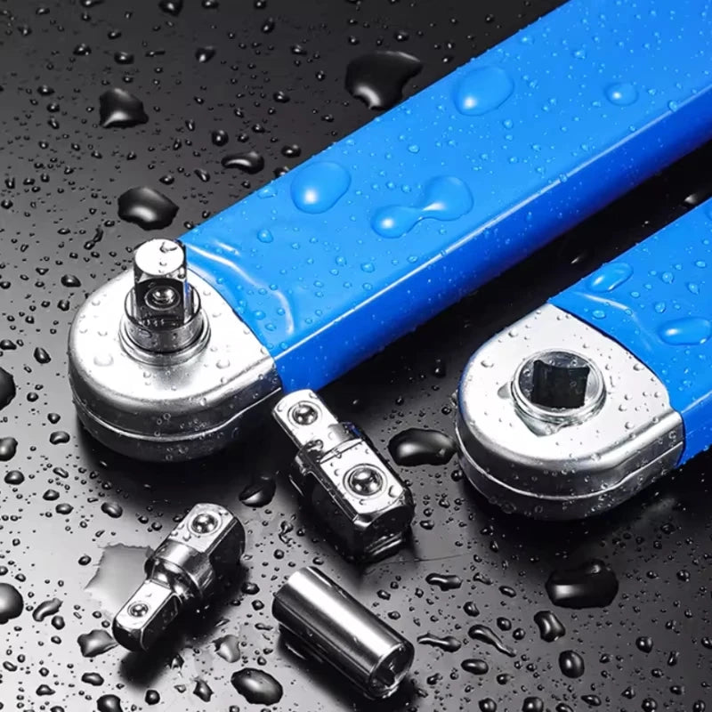 Heavy Duty Offset Extension Wrench Dual Purpose Adapter CR-V Steel Hand Tool for Impact Socket Ratchet Motorcycle Car Repair Hot