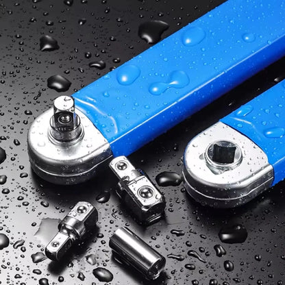 Heavy Duty Offset Extension Wrench Dual Purpose Adapter CR-V Steel Hand Tool for Impact Socket Ratchet Motorcycle Car Repair Hot