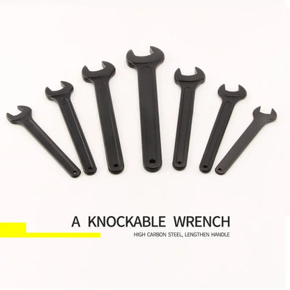 Heavy Duty Black Spanner 55mm-75mm Single Open End Wrench