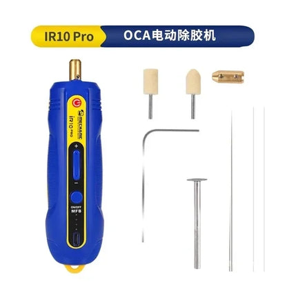 MECHANIC IR10 PRO Electric Glue Remover 6in1 3-Gear Adjustable Screw Extractor Kit for Mobile Phone Screen Glue Removal Polish