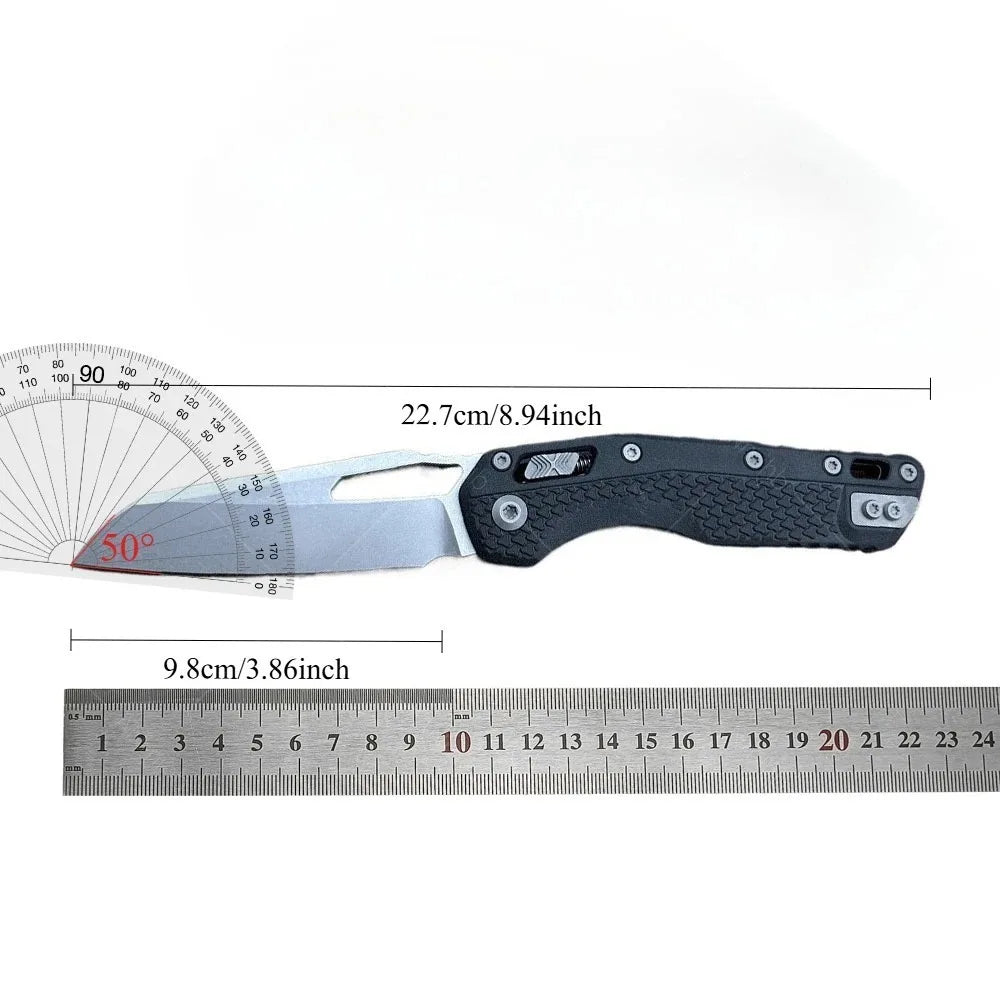 MSI Outdoor Folding Pocket Knife Rock Climbing Camping Backpacking Fishing Portable Holiday Gifts Essential Equipment Tool