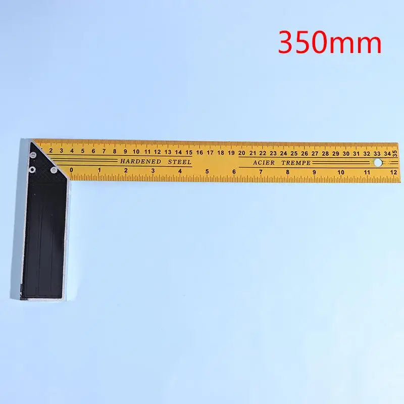 L-shaped High Precision Scale Multifunctional Corner Ruler Metal Carpentry Squares For Woodworking Building And Framing Design