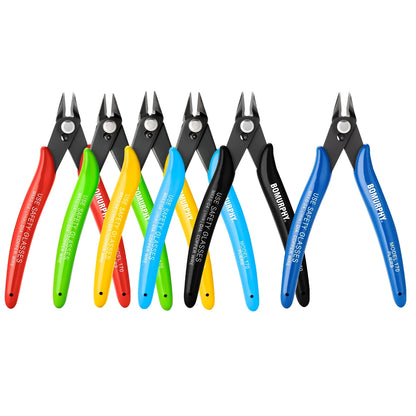 170 Diagonal Cutters Green Handle Mini Wire Cutting Pliers for Hand Tools DIY