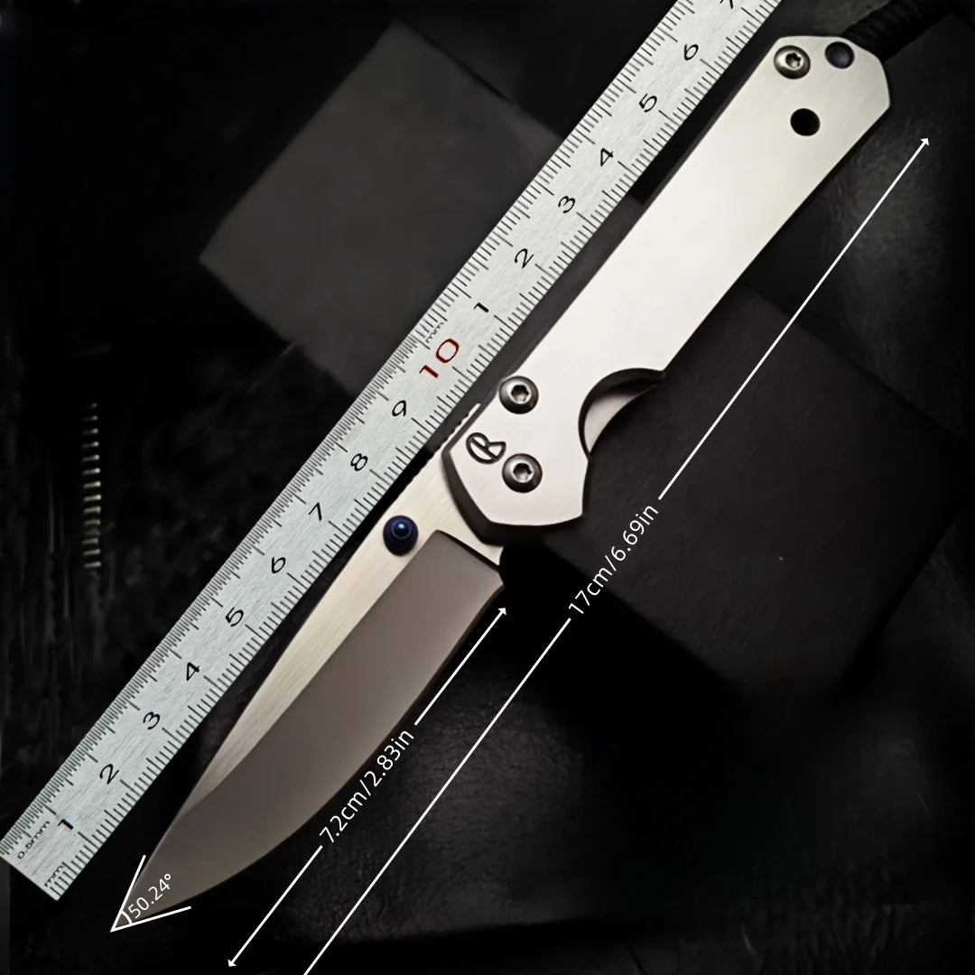 Chris Reeves Folding Knife, Outdoor Multifunctional Knife, Tactical Folding Knife Made of High Hardness Stainless Steel Knives