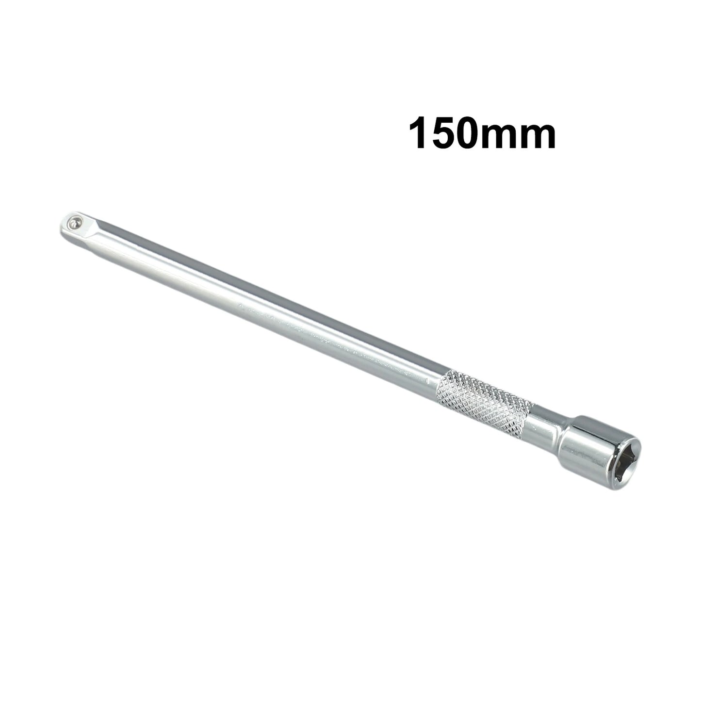 1pcs 1/4 Inch Socket Ratchet Wrench Extension Bar 50/100/150mm Long Bar Steering Sleeve Connecting Rod Socket Extender Hand Tool