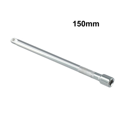 1pcs 1/4 Inch Socket Ratchet Wrench Extension Bar 50/100/150mm Long Bar Steering Sleeve Connecting Rod Socket Extender Hand Tool