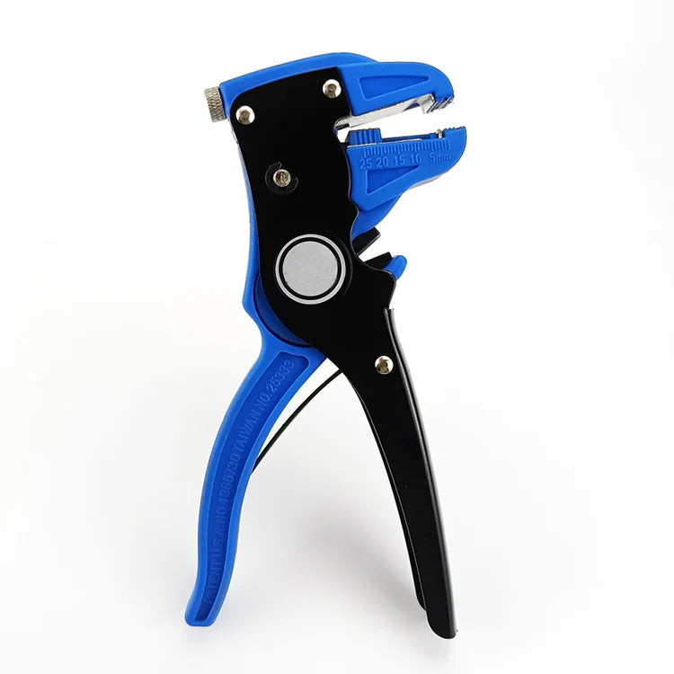 Bomurph Automatic Wire Stripper and Cutter, 2 in 1 Adjustable Electrical Cable Wire Stripping Tool Eagle Nose Pliers
