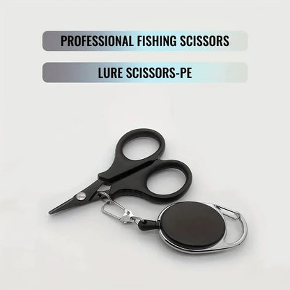 Stainless Steel Fishing Scissor Plier Cut PE Braid Line Cutter Plies Carp Fishing Accessories Tools