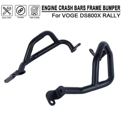 Engine Crash Bars Frame Bumper For VOGE DS800X DS800 X DSX 800 DS RALLY Motorcycle Engine Guard Crash Lower Bar Below Protector