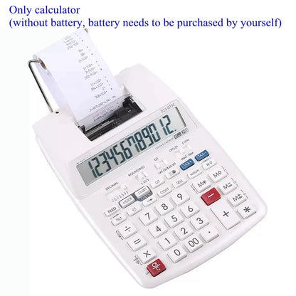 New Model P23-DTSC Printable Calculator Two-color Paper Output Desktop Printing Calculator