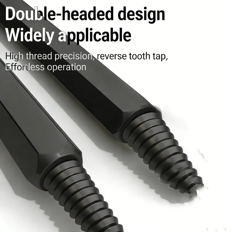 Professional Auto Spark Plug Removal Tool - Reverse Thread Tap for Extracting Broken Screws