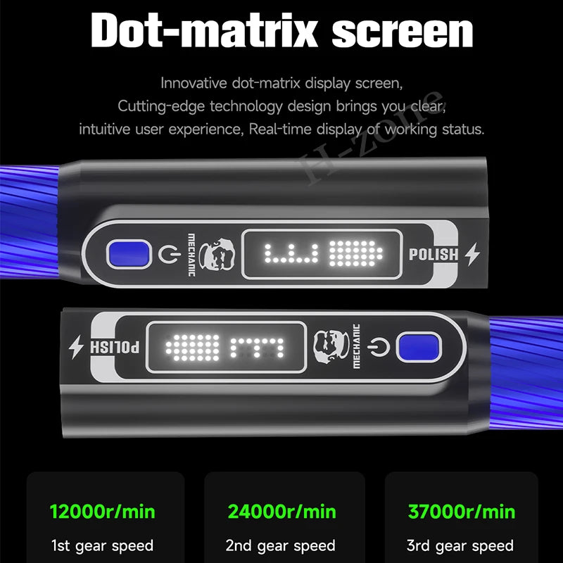 MECHANIC PWR  Multi-function Electric Polishing Pen for Mobile Phone Repair Motherboard PCB IC CPU Cutting Polishing Pen Tool
