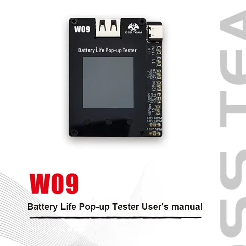 NEW OSS W09 Pro V3 Battery Tool for iPhone 11-15