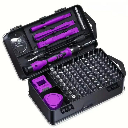 115-in-one Cross-border Watch, Computer and Mobile Phone Disassembly and Repair Hardware Tools Screwdriver Set Tool Kit Tool Set