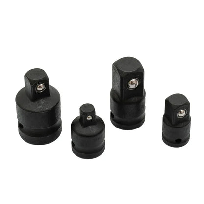 4PCS Socket Adapter Set 1/2 To 3/8 3/8 To 1/4 Impact Drive Converter Tools Used For Auto Repair And Hardware Maintenance
