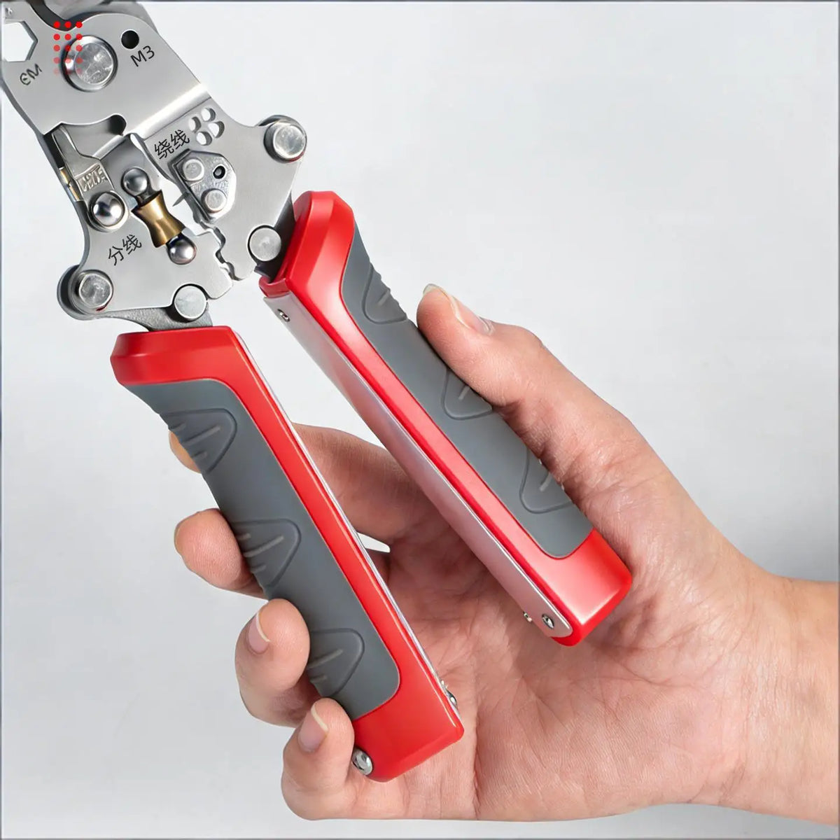Foldable Wire Stripping Pliers Crimping Tool - Multifunctional Electrician Pliers, Professional-Grade Electrician Tool