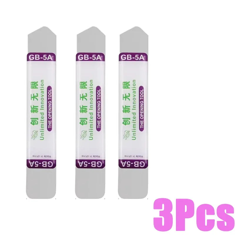 1/3/5/10/20pcs Stainless Steel Blade Soft Thin Pry Spudger Cell Phone Tablet Screen Battery Opening Tools