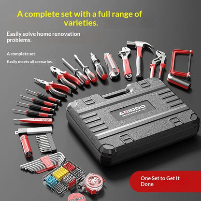 Hand Tool Combination Set Screwdriver Wrench Pliers Hexagonal Wrench Household Hardware Multi-Functional Electrician RepairTools