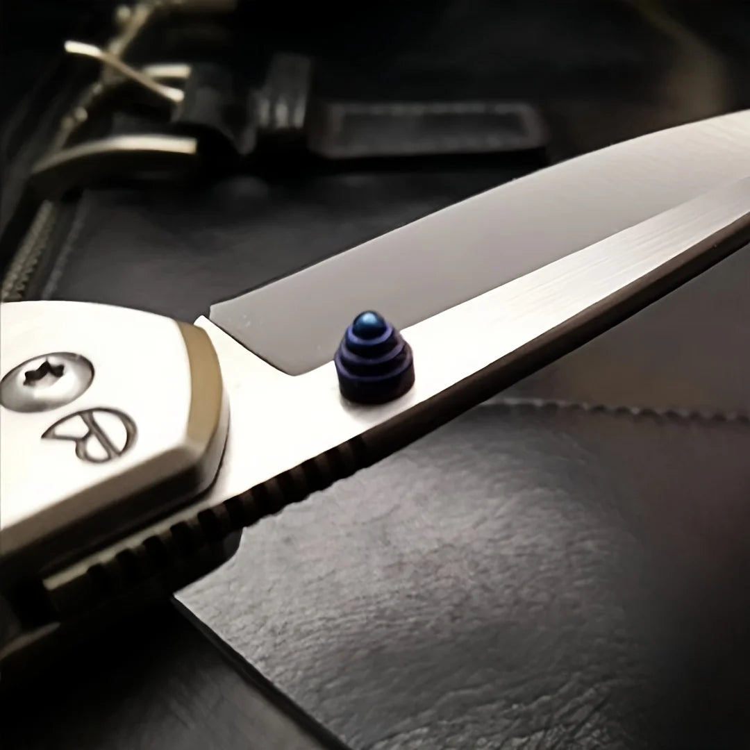 Chris Reeves Folding Knife, Outdoor Multifunctional Knife, Tactical Folding Knife Made of High Hardness Stainless Steel Knives