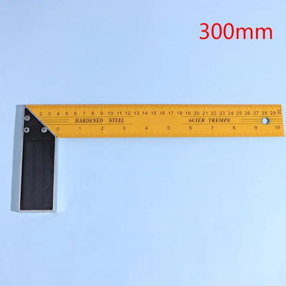 L-shaped High Precision Scale Multifunctional Corner Ruler Metal Carpentry Squares For Woodworking Building And Framing Design