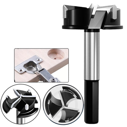 35mm Woodworking Hinge Hole Opener,Carbide Forstner Drill Bit,Drilling Tool for Plywood Gypsum Board Tabletop Door&Cabinet Board