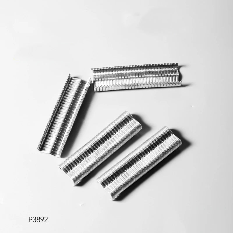 Hog Ring Plier Tool/ 600pcs M Clips Staples Chicken Mesh Cage Wire Fencing Caged Clamp Ring Plier Fencing Manual Plier Universal