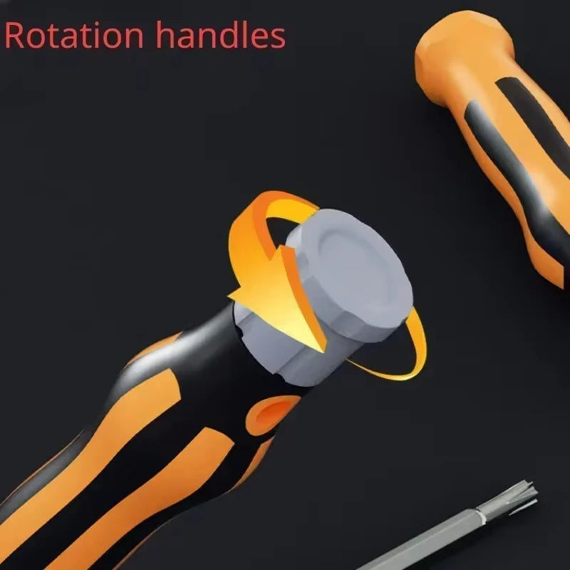 Mini Screwdriver Set 12 in 1 Precision Repair Tool Kit with Torx Phillips Slotted Magnetic Drill Bits for Camera Drone Watch PC