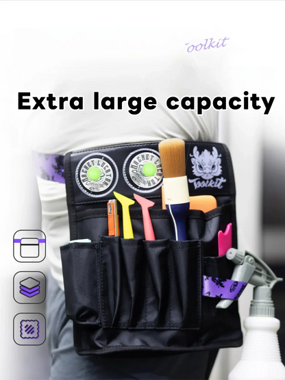 Convenient Multi-Functional Car Film Tool Kit Color Changing Car Wrap Storage Oxford Cloth Tool Waist Bag Professional Tool Bag