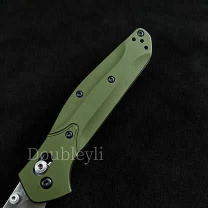 BM 940 Folding Knife with Clip Aluminum Alloy Handle Chef's Knife Meat Cleaver Peeler Multi-purpose Camping Barbecue Knife EDC Knife Good Gift Ideas for Festivals