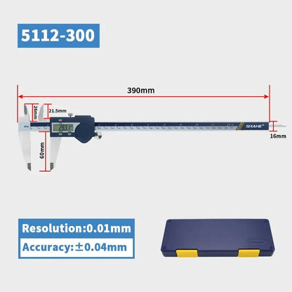 SHAHE Hardened Stainless Steel Digital Caliper Electronic Vernier Caliper Micrometer Measuring Tools