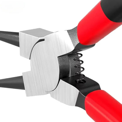 5-In Circlip Pliers, Needle Nose Pliers, Retaining Ring Pliers, for Removing Installing Puller Locking Rings Shafts