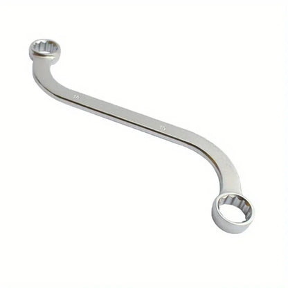 5Pcs S Type 10-19mm 12-Point Box Ends Double-Headed Special-Shaped Fastening Wrench Car Repair Tool S-Shaped Spanner Hardware