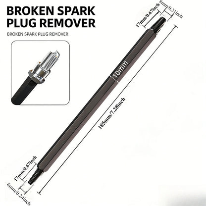 Professional Auto Spark Plug Removal Tool - Reverse Thread Tap for Extracting Broken Screws