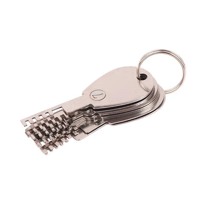 HUK  Tools Stainless Steel Comb Lock 9in1 Full Set Repair Tool
