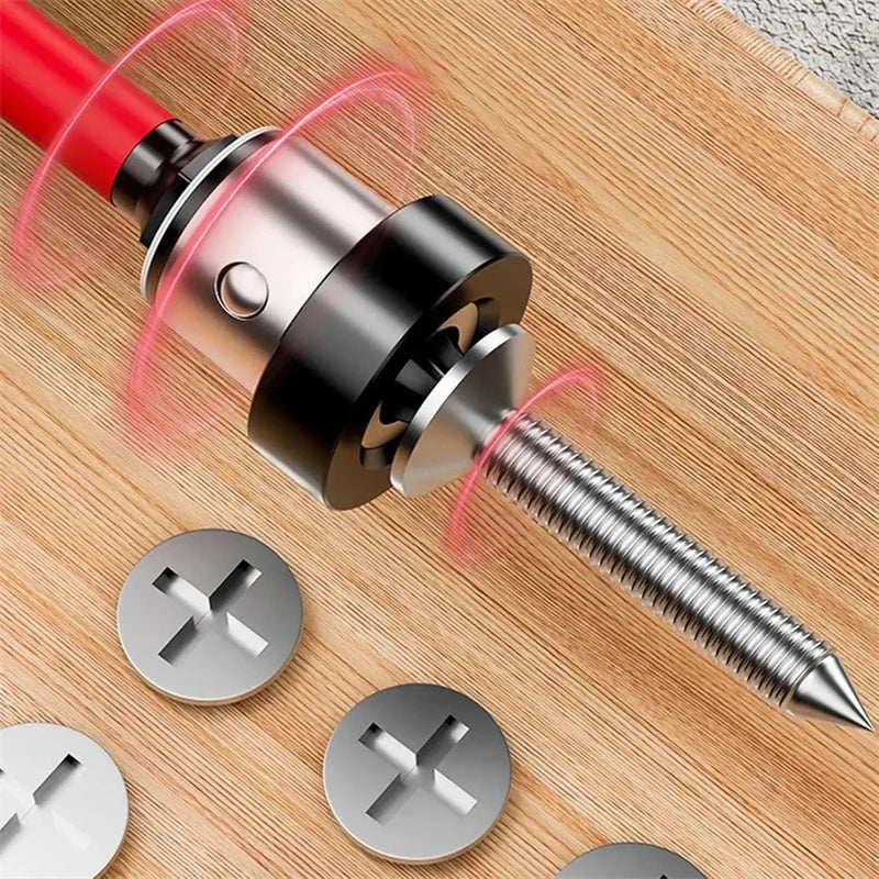 1/3/5pc Magnetic Drywall Screw Setter Bits PH2 Positioning Bits with Removable Aluminum Collar for Sheetrock Plasterboard Screws