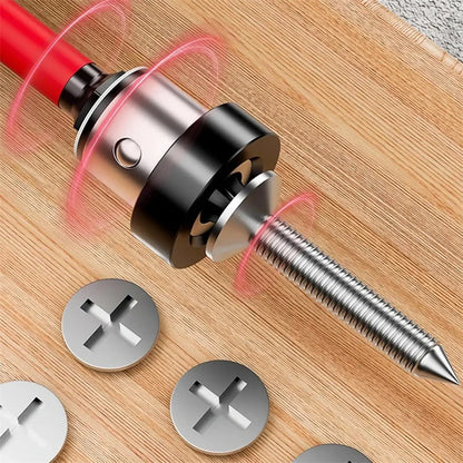 1/3/5pc Magnetic Drywall Screw Setter Bits PH2 Positioning Bits with Removable Aluminum Collar for Sheetrock Plasterboard Screws