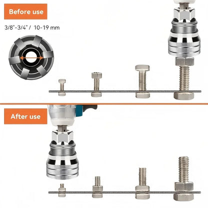 TINSOL Universal Adjustable Ratchet Socket Wrench Multifunctional Auto Repair Hand Tool with Flexible Quick Release 360 Degree