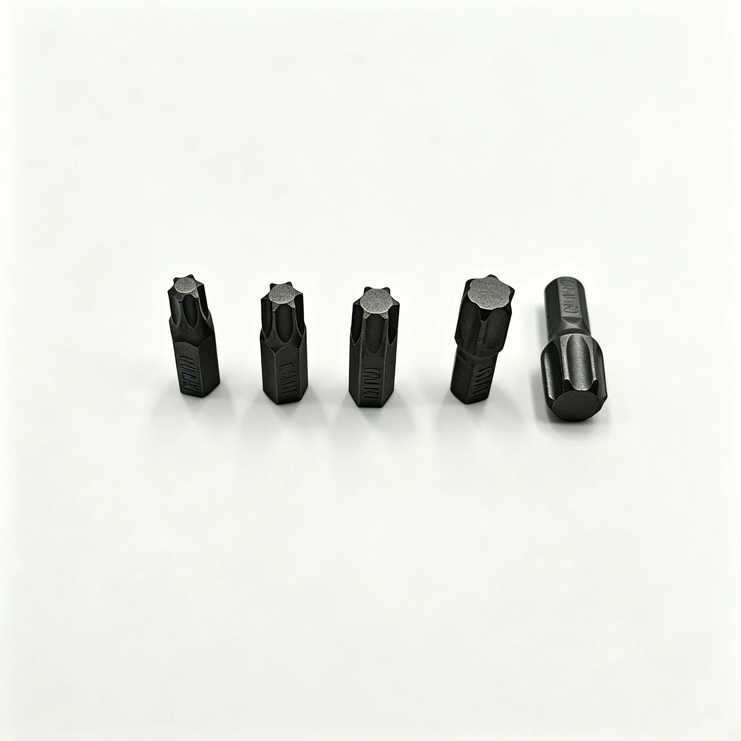 5pcs 5/16 Torx T40 T45 T50 T55 T60 CR-V Screwdriver Bit Set Extra Big Shank Screw Driver Bits For Repair Hand Tool Star Bit Kit