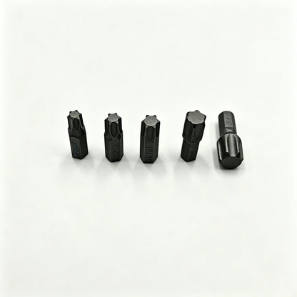 5pcs 5/16 Torx T40 T45 T50 T55 T60 CR-V Screwdriver Bit Set Extra Big Shank Screw Driver Bits For Repair Hand Tool Star Bit Kit