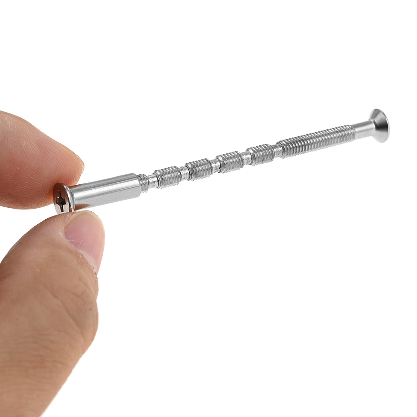 10 Set Door Handle Screw Knob Hardware Lever Handle Screws Connecting Flat Countersunk Head Fixing M4x16 Cross Sleeve M4x60 Bolt