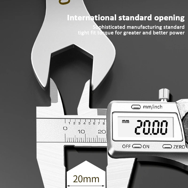 Ultra-Thin Ratchet Wrench 5-32mm Dual-End