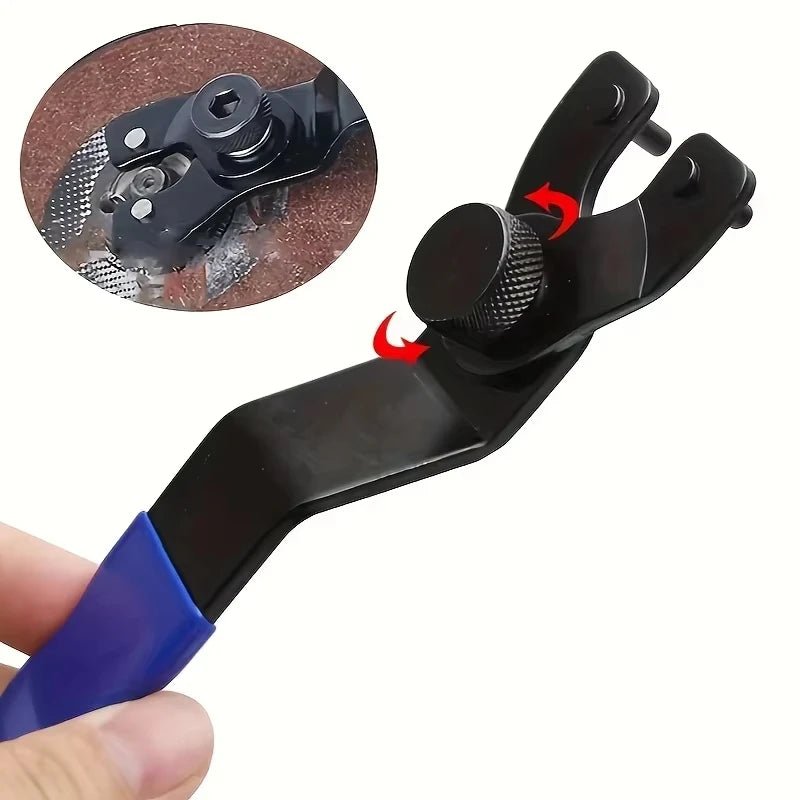 Adjustable Angle Grinder Wrench Electric Tool Set for Disassembly Repair Hub Axle Center - Tool Parts for Home & Garden