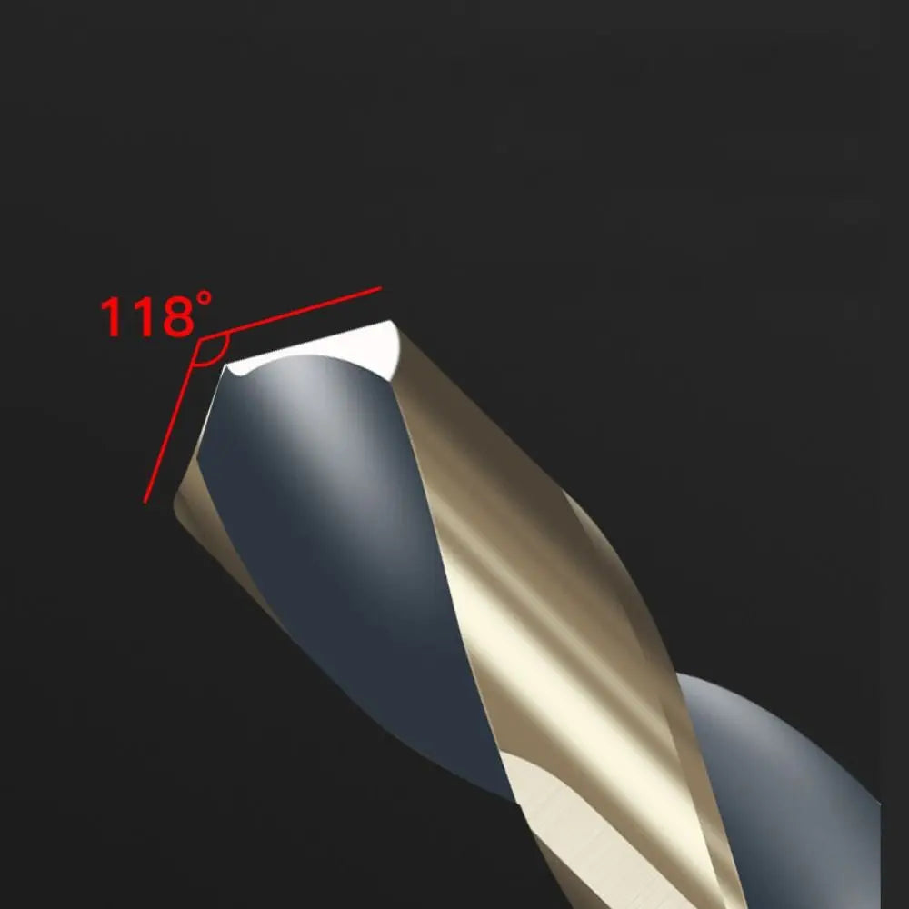 Portable 12mm-20mm Twist Drill HSS Spiral Cobalt Drill Bit Durable Round Shank Reduced Shank Drills