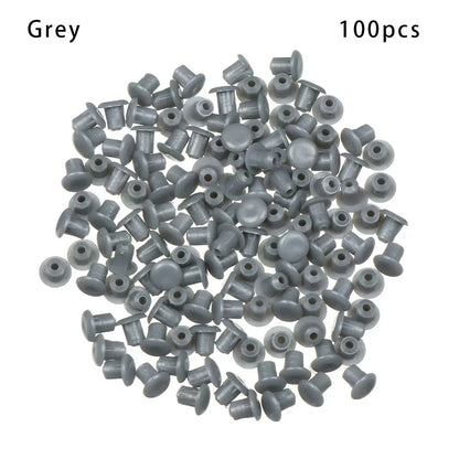 100Pcs Useful Hardware Hole Ornament Exterior Furniture Hole Covers Screw Decor Protective Cap Dust Plug Stopper