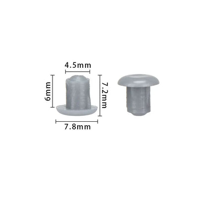 100Pcs Useful Hole Ornament Drill Hole Plug Hardware Furniture Hole Covers Dust Plug Stopper Protective Cap Screw Decor