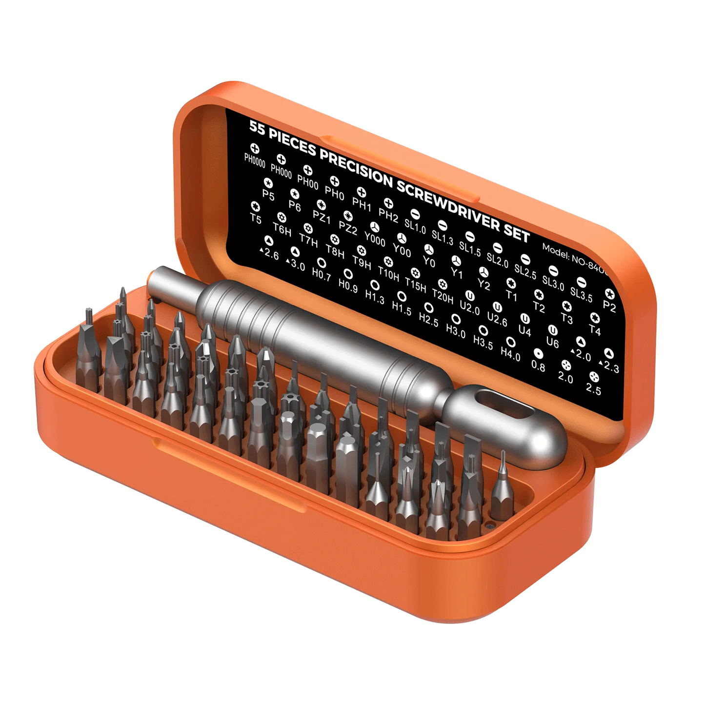 55PCS Mini Precision Screwdriver Set Magnetic Repair Tool Kit Torx Hex Phillips Bits for Phone Watch Laptop Electronics DIY Gift