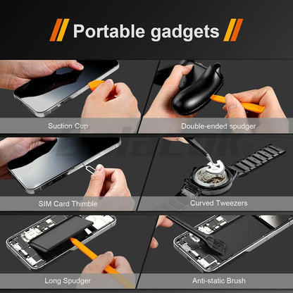 40 in 1 Precision Screwdriver Sets Phone Repair Tools Kit Multifunctional Hand Tools Set of DIY for Macbook Watch PC Electronic